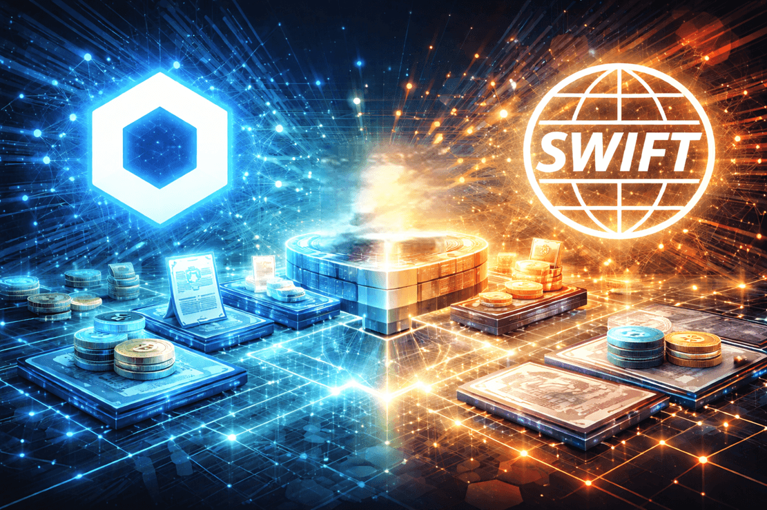 Chainlink y Swift revolucionan la tokenización bancaria