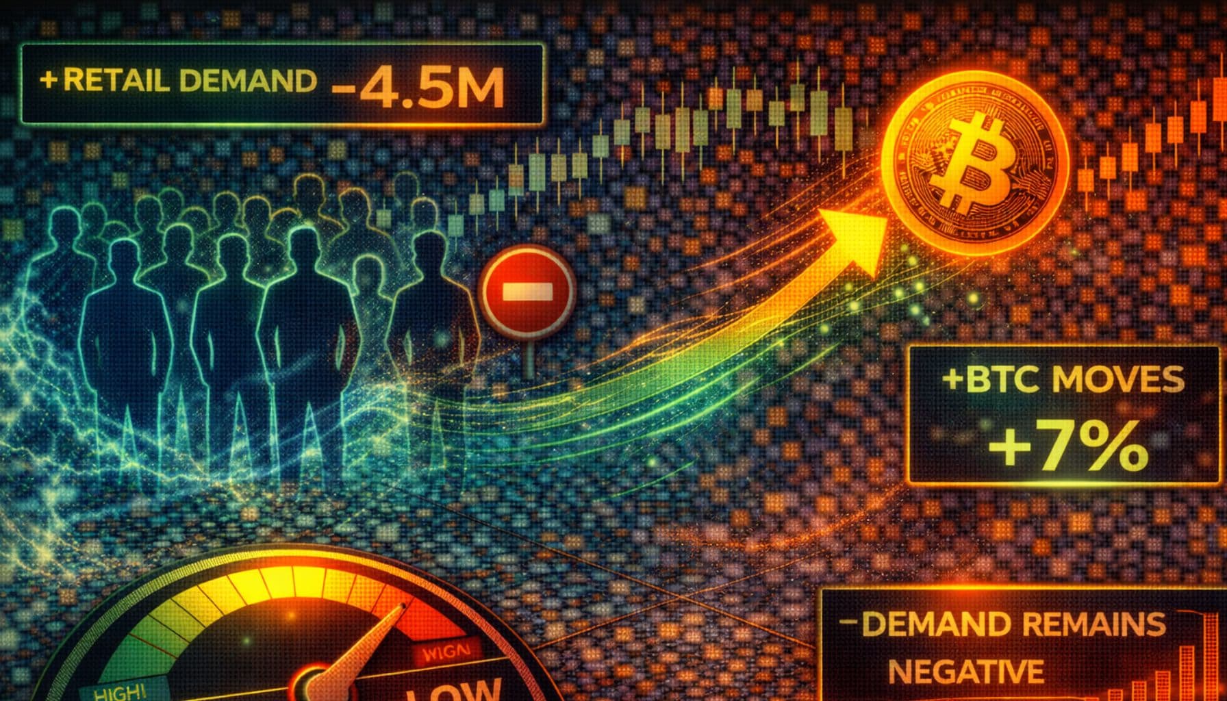 Bitcoin: ¿Por qué los inversores minoristas siguen ausentes?