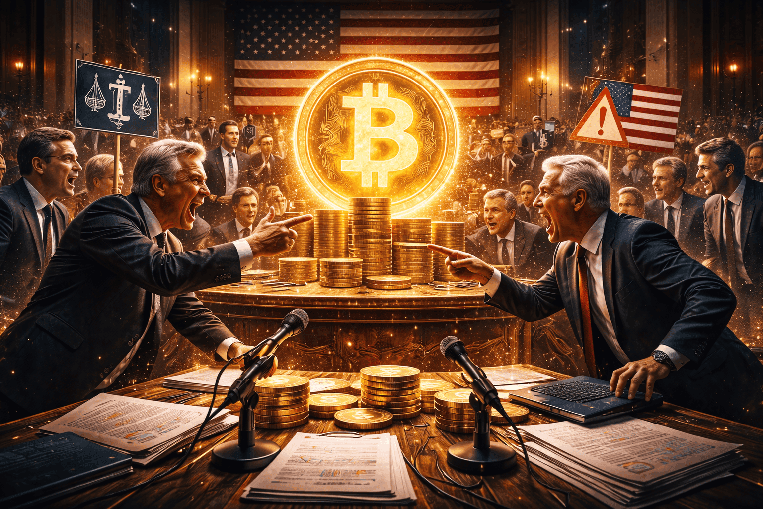 Debate sobre regulación cripto en EE.UU. se intensifica