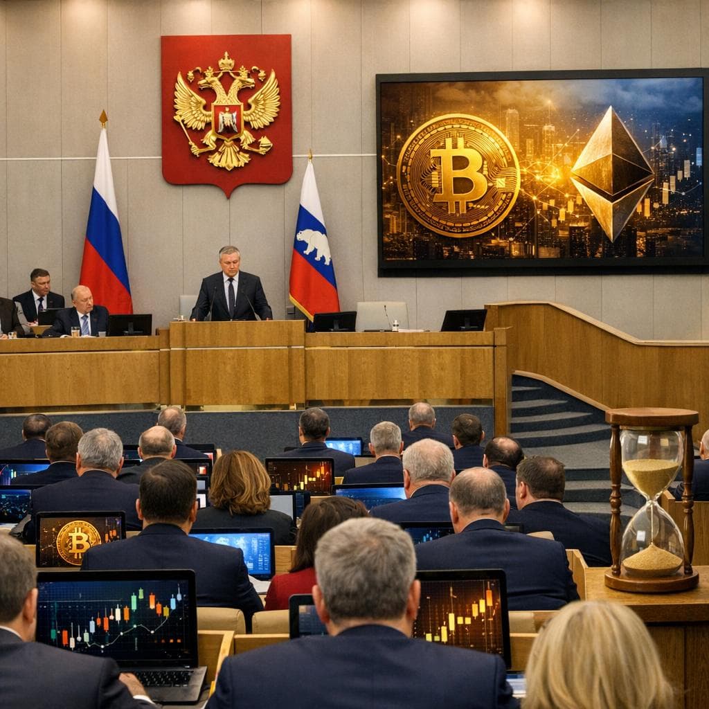 Rusia anuncia regulación de criptomonedas para julio 2027