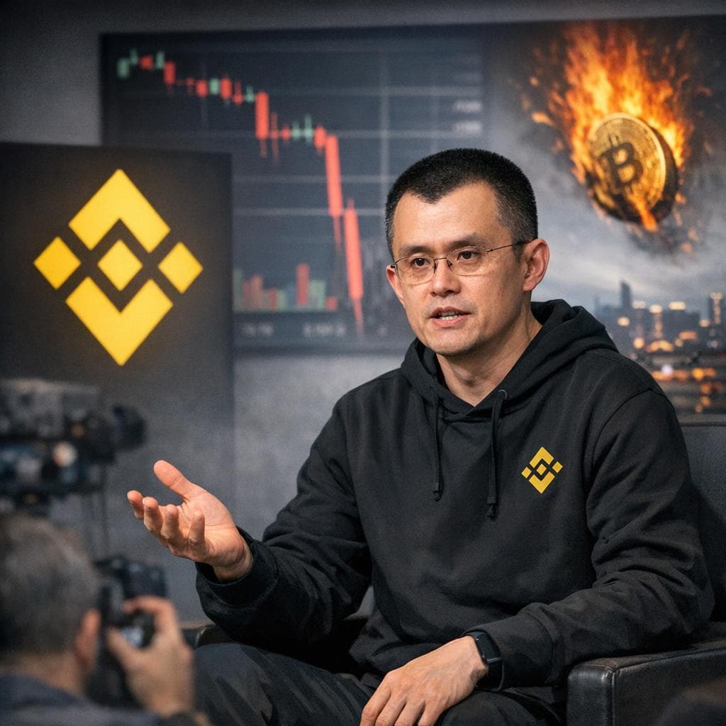 CZ niega vínculo de Binance con crash de cripto en octubre 2025