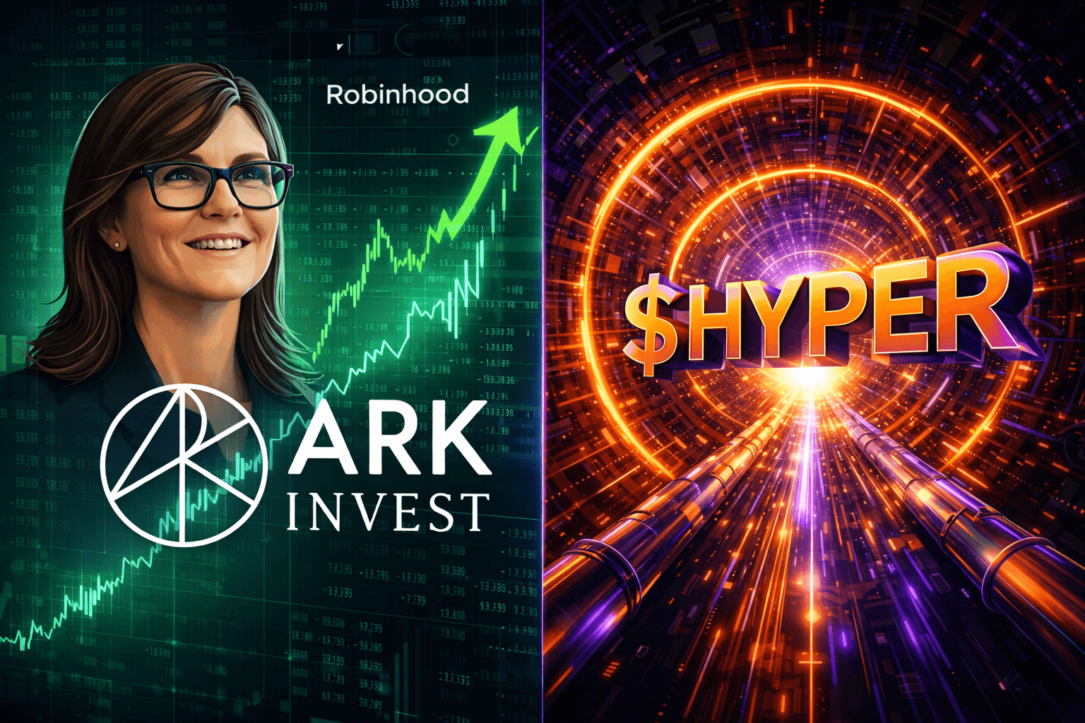 Ark invertirá $32,7 M en Robinhood: ¿apuesta al repunte del Bitcoin?
