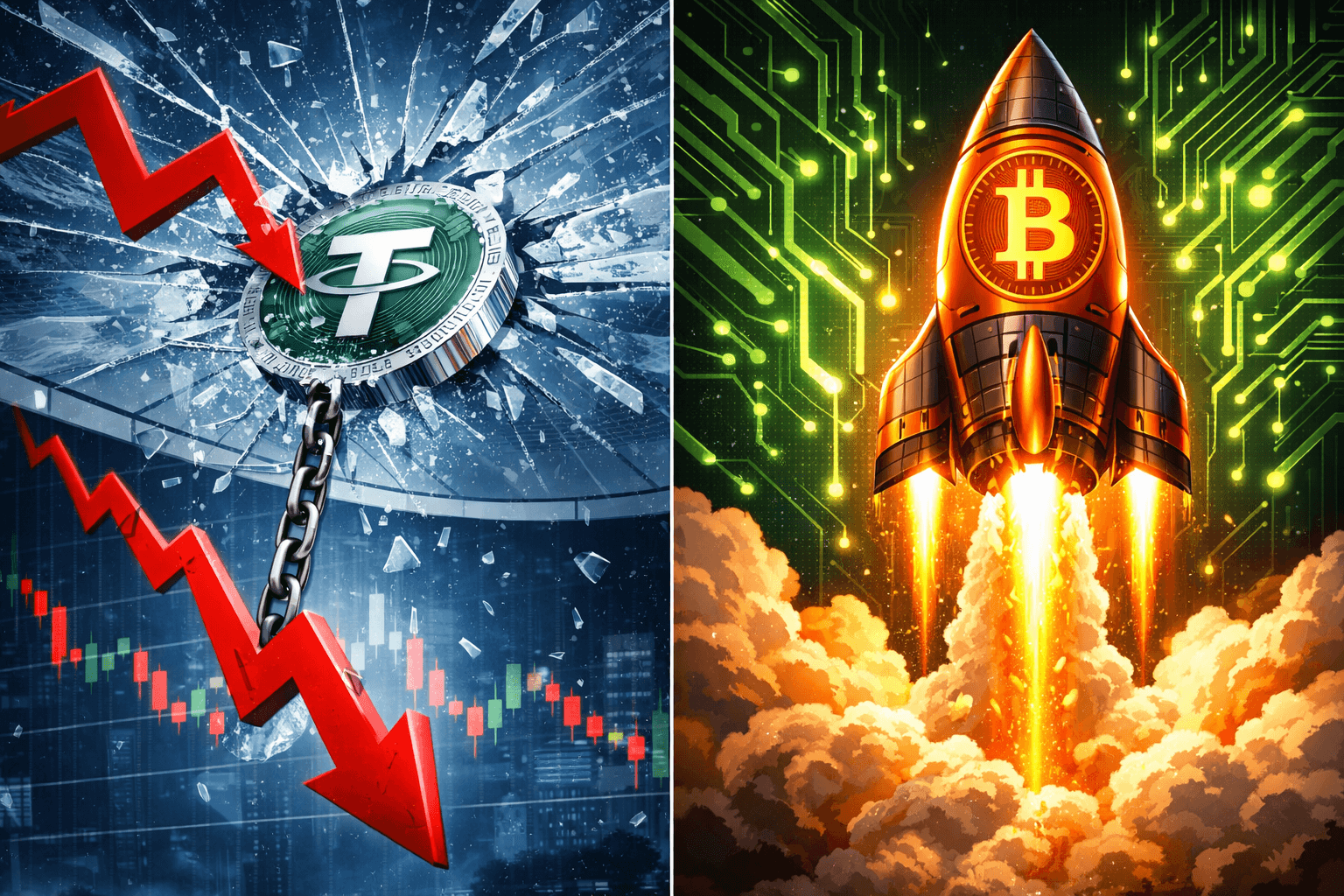 Tether se aleja de los US$500.000M mientras HYPER crece en el mercado crypto
