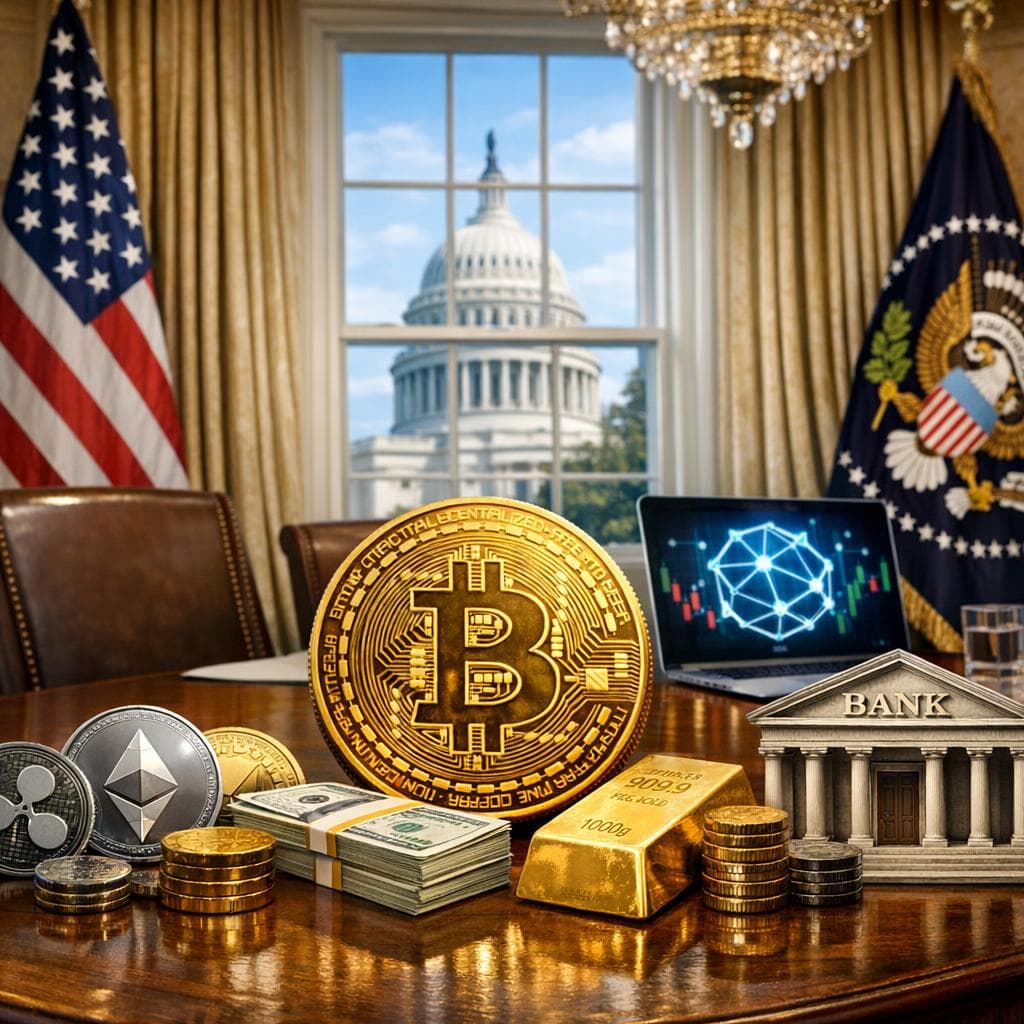 White House reúne a bancos y cripto para avanzar con la CLARITY Act