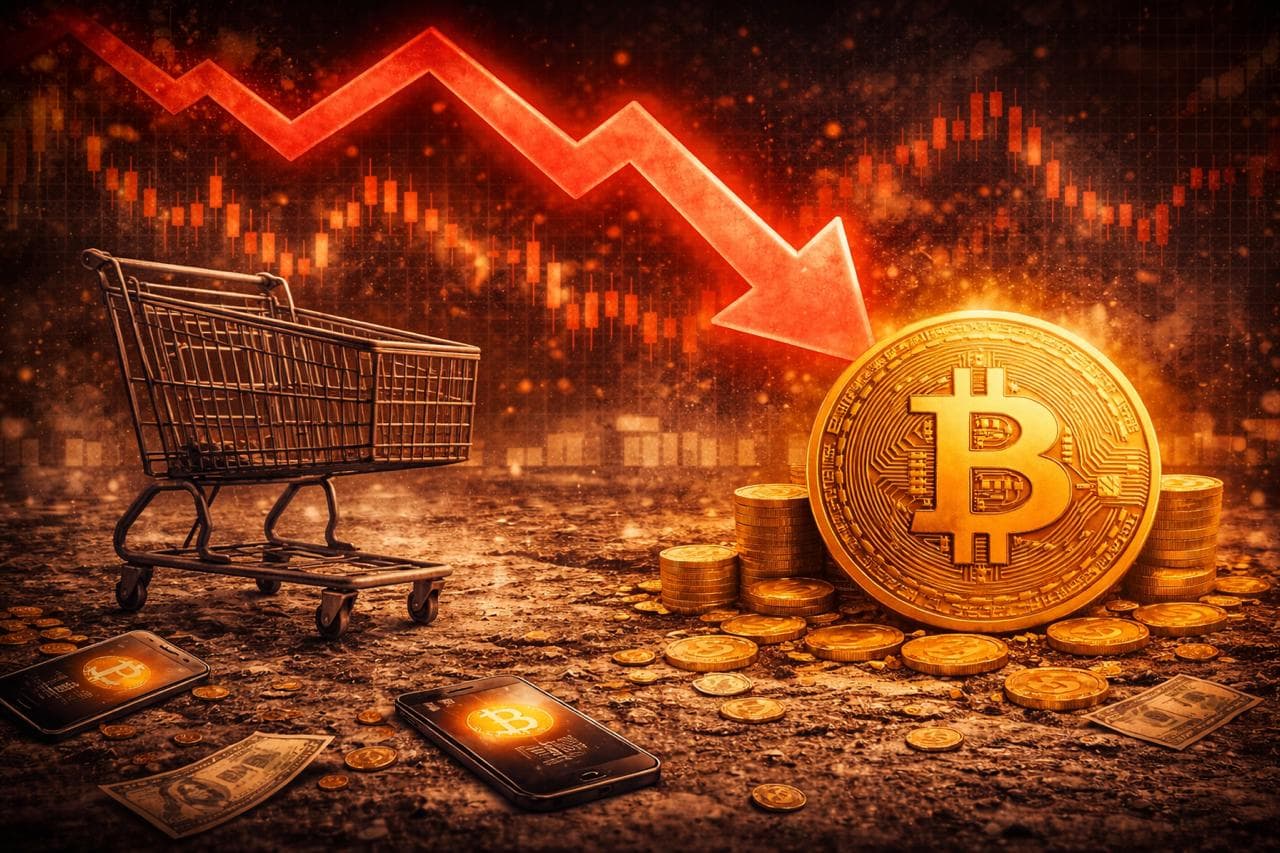 Bitcoin cae 20% y los pequeños inversores abandonan el mercado