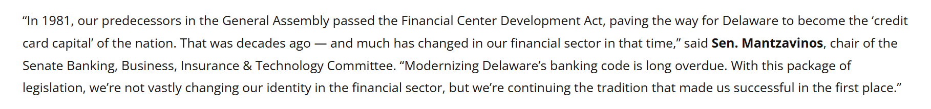 Delaware propone nueva regulación para stablecoins