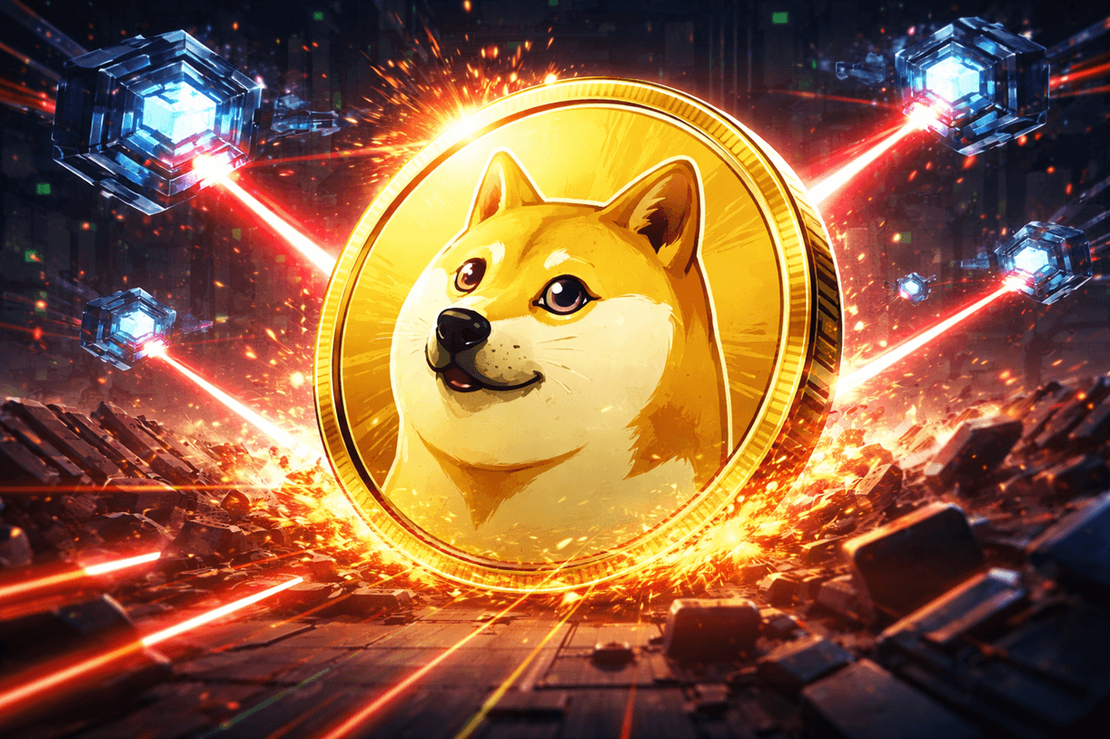 Qubic anuncia ataque minero a Dogecoin para el 1 de abril
