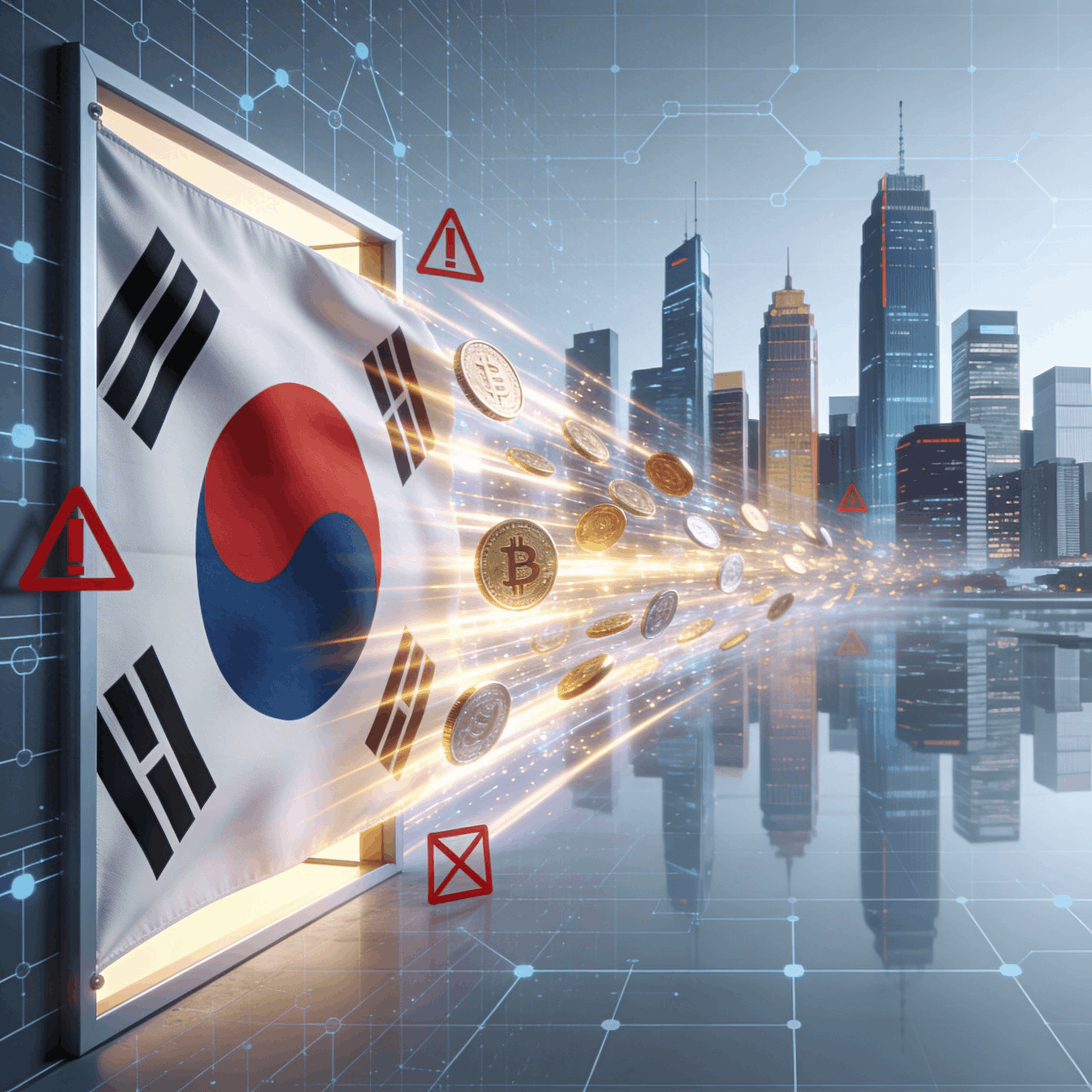 Corea del Sur: fuga masiva de US$60.000 millones en crypto