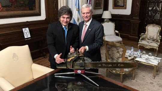 Milei planea cumbre de líderes de derecha en Argentina