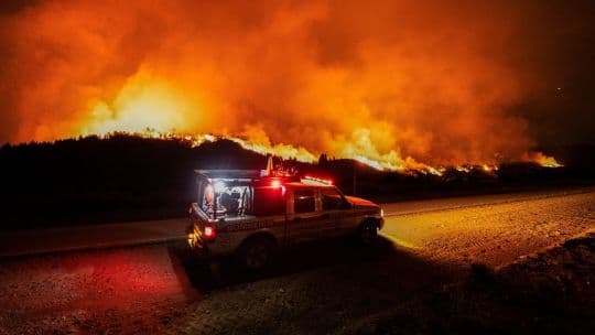 Incendios en la Patagonia: Ya se quemaron 50.000 hectáreas