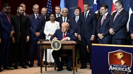 Trump exige a Latinoamérica usar fuerzas militares contra carteles