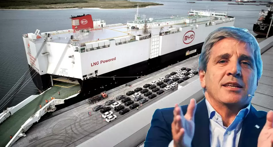 Caputo defiende la llegada de autos chinos BYD a Argentina
