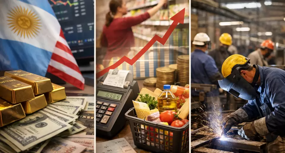 Argentina: Reservas, inflación y empleo en jaque tras acuerdo con EE.UU.