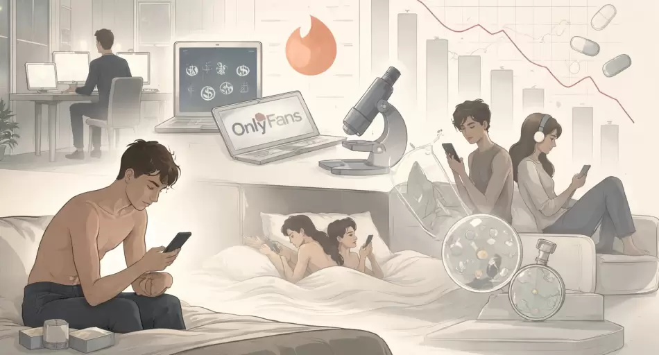 Colapso sexual: cómo afecta a la economía global en 2026