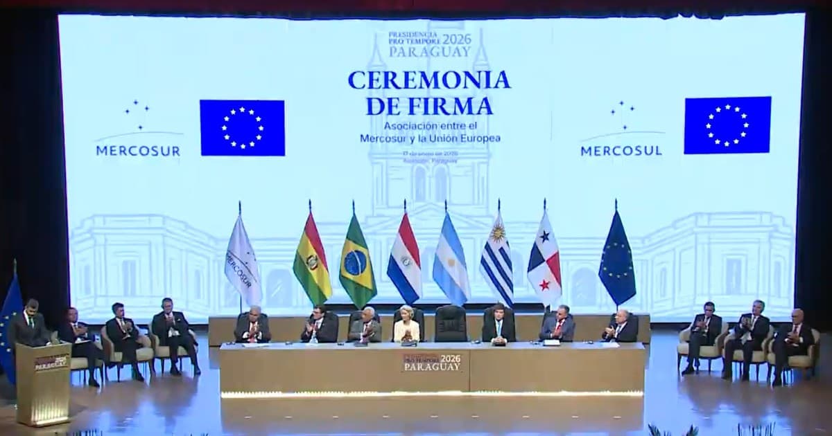 Milei y su polémica reacción en la firma del acuerdo Mercosur-UE