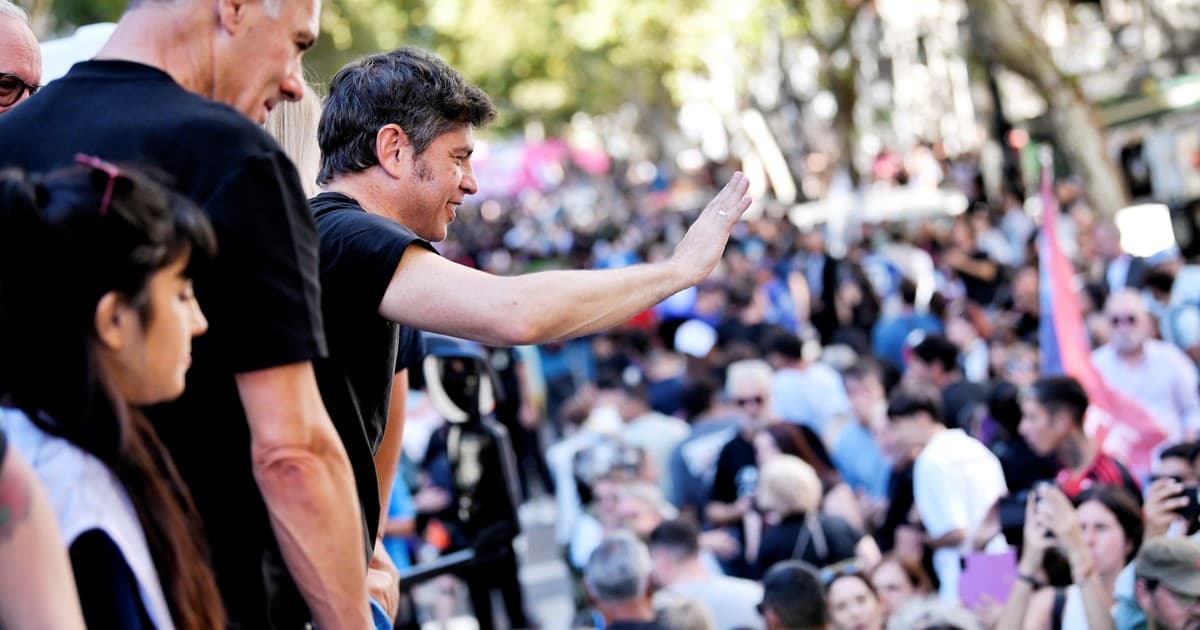 Masiva marcha por los 50 años del golpe militar en Argentina