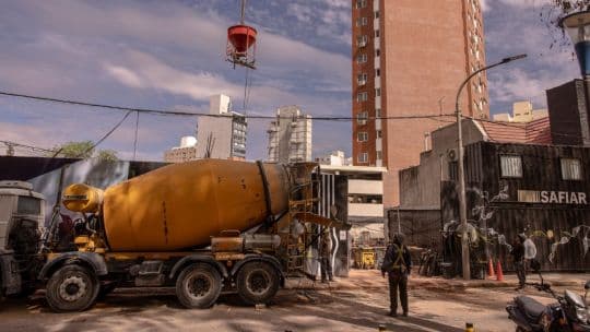 Construcción en Argentina: la mayor caída mensual de 2025