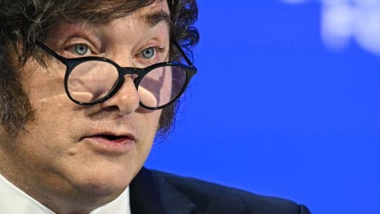 Milei en Davos: América será un 'faro de luz' para Occidente